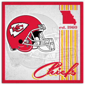 Kansas City Chiefs 10" x 10" Greatest Hits Team Sign