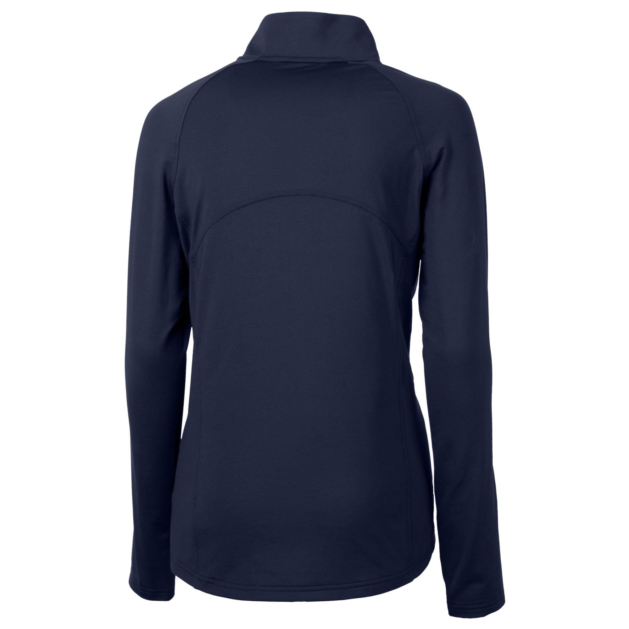 Women's Cutter & Buck Navy Penn State Nittany Lions Alumni Adapt Eco Knit Stretch Recycled Half-Zip Pullover Top - Image 9