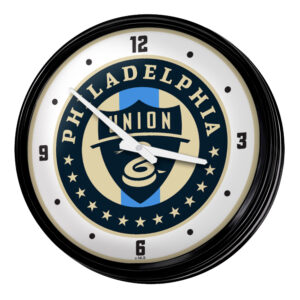 Philadelphia Union 18.75" Retro Lighted Wall Clock