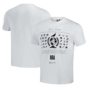 Men's NBA x Staple Cream All Teams Origins T-Shirt