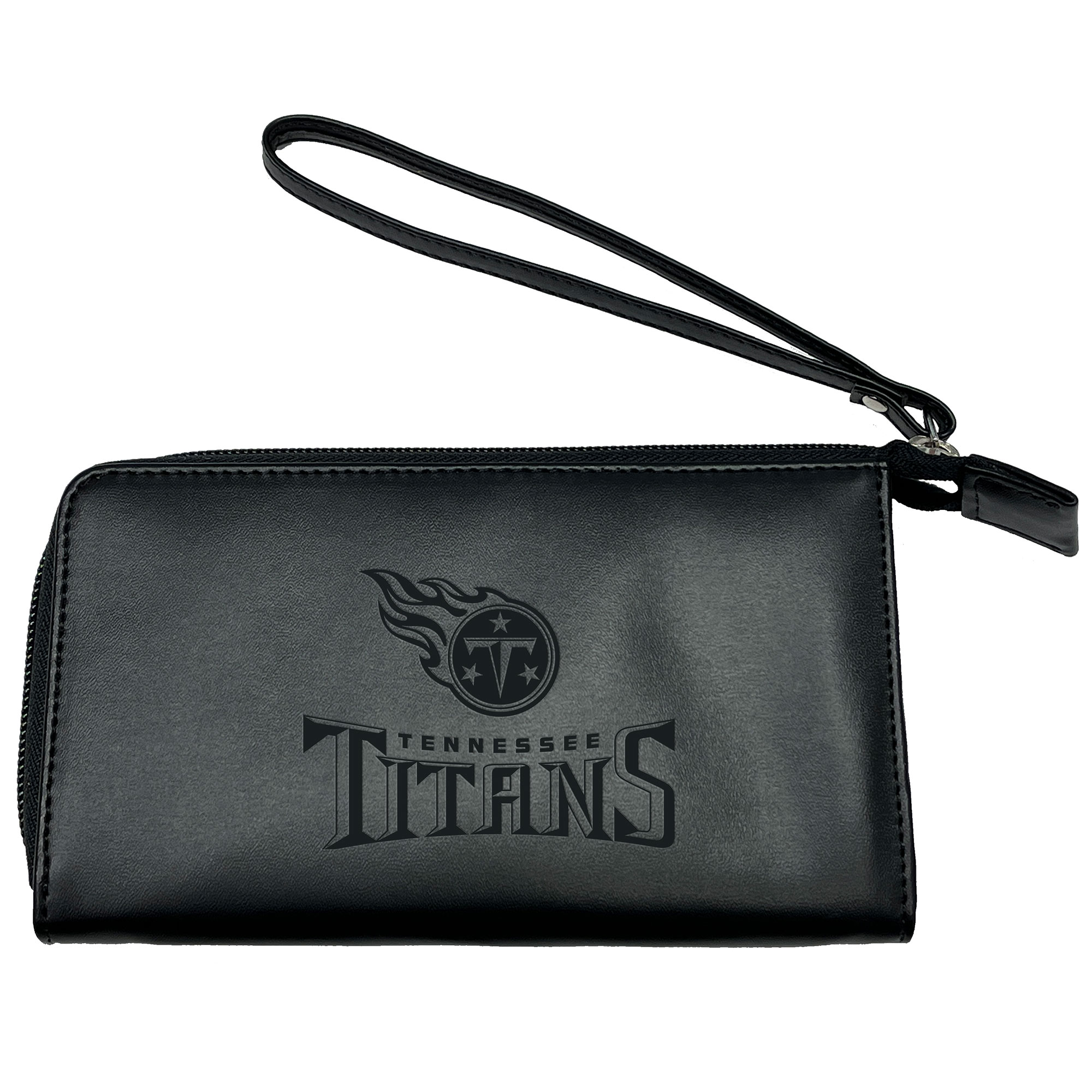 Black Tennessee Titans Cell Phone Wristlet Wallet