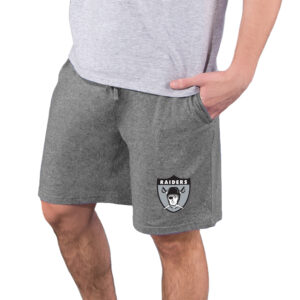 Men's Concepts Sport  Charcoal Las Vegas Raiders Quest Knit Jam Shorts