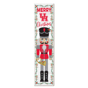 Houston Cougars 11" x 46" Nutcracker Holiday Leaner Sign