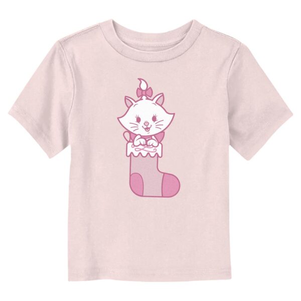 Toddler Mad Engine  Light Pink The Aristocats Marie Stocking Graphic T-Shirt