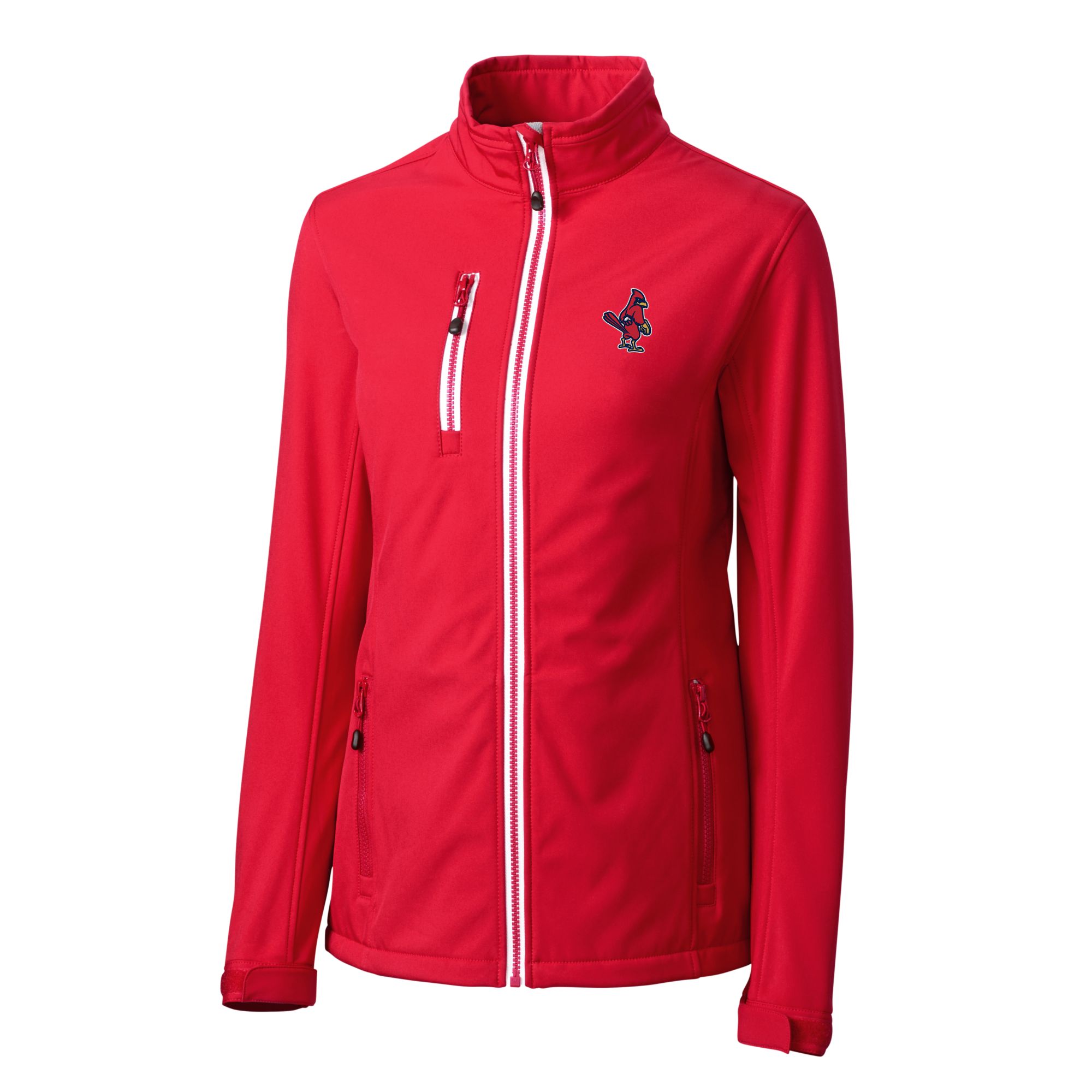 Women's Cutter & Buck Navy Northwest Arkansas Naturals Mission Ridge Repreve Eco Insulated Long Puffer Jacket - Image 3