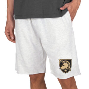 Men's Concepts Sport Oatmeal Army Black Knights Mainstream Tri-Blend Shorts