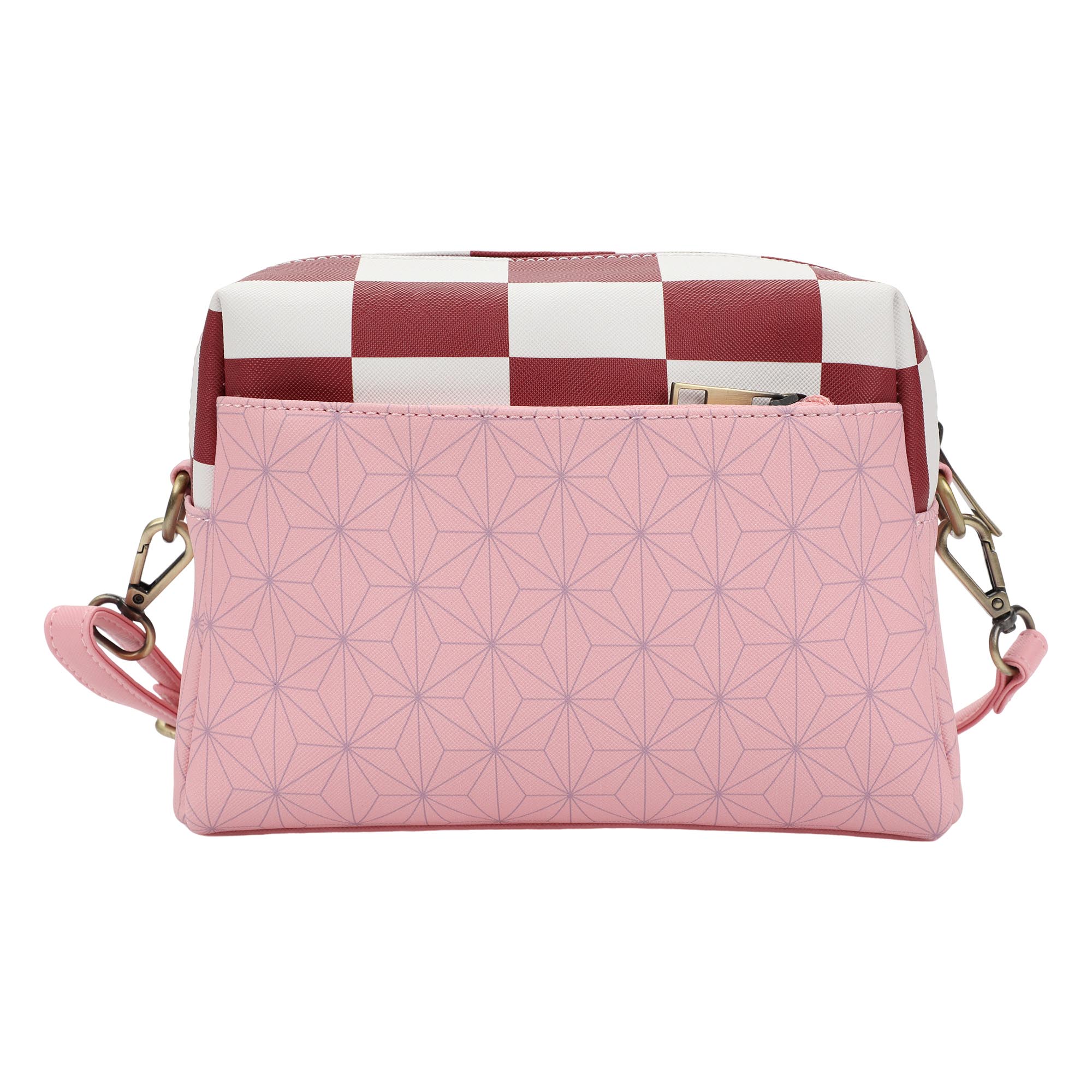 Demon Slayer: Kimetsu no Yaiba Nezuko Metal Badge Crossbody Handbag - Image 9