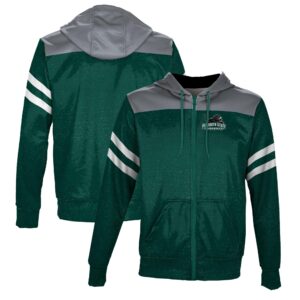 Men's ProSphere Green Plymouth State Panthers  Game Day Full-Zip Hoodie