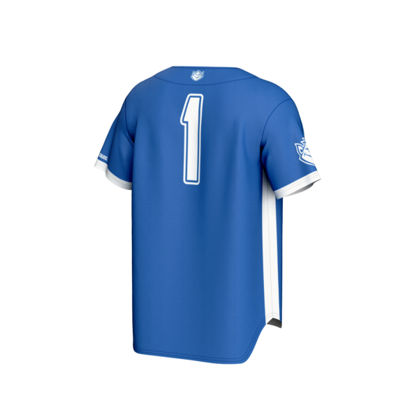 Youth GameDay Greats  Blue #1 Saint Louis Billikens Lightweight Baseball Fashion Jersey - Image 7