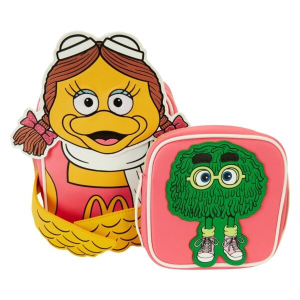 Loungefly McDonald's Birdie The Early Bird Crossbody Bag with Coin Bag - Image 11