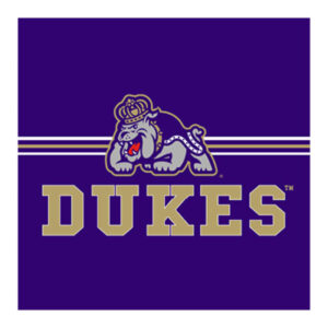 James Madison Dukes 12" x 12" Movable Wall Tile Sign