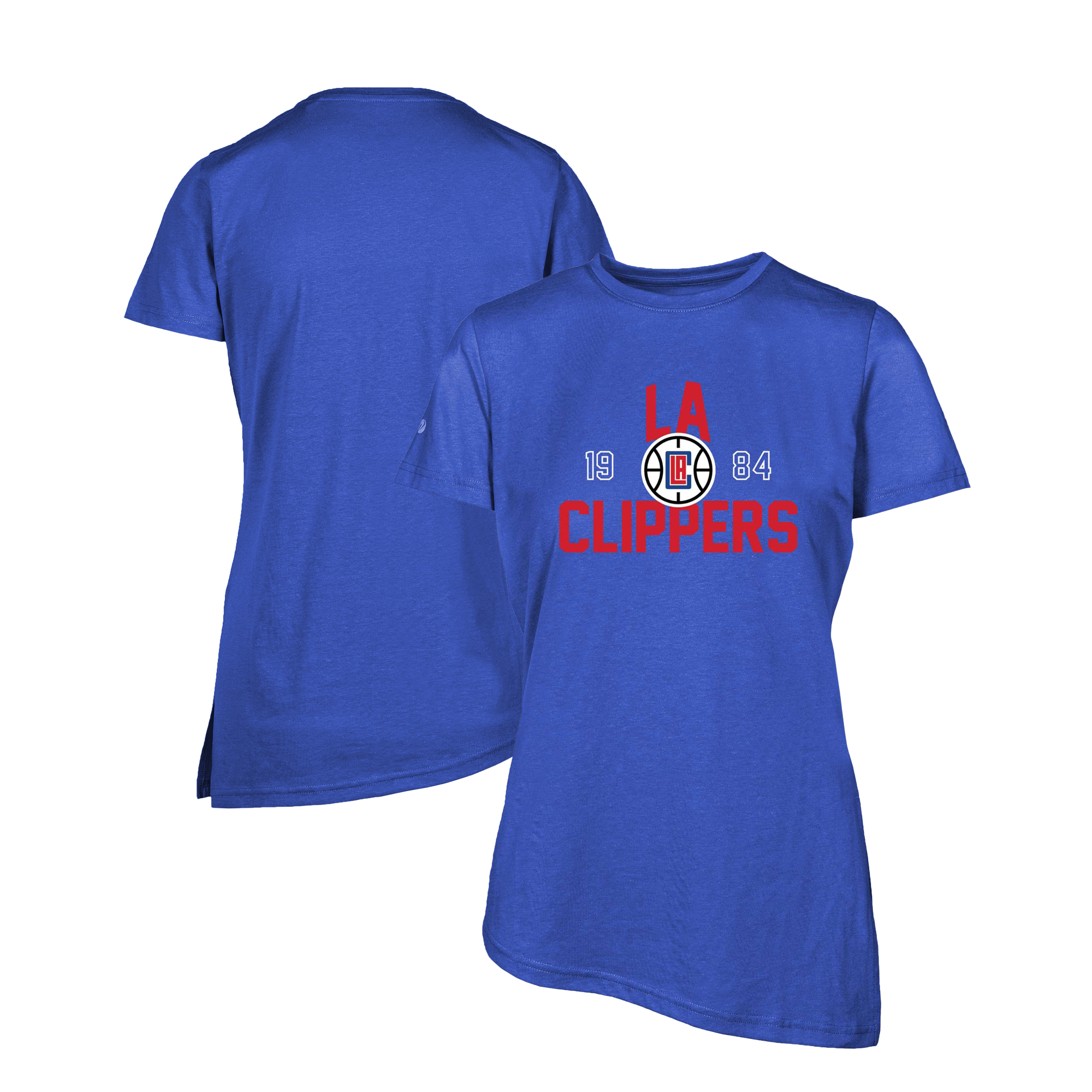 Women's Levelwear Royal LA Clippers Birch T-Shirt - Image 2