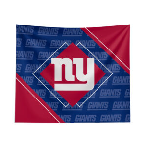 Pegasus New York Giants 51" x 60" Diamond Boxed Wall Tapestry