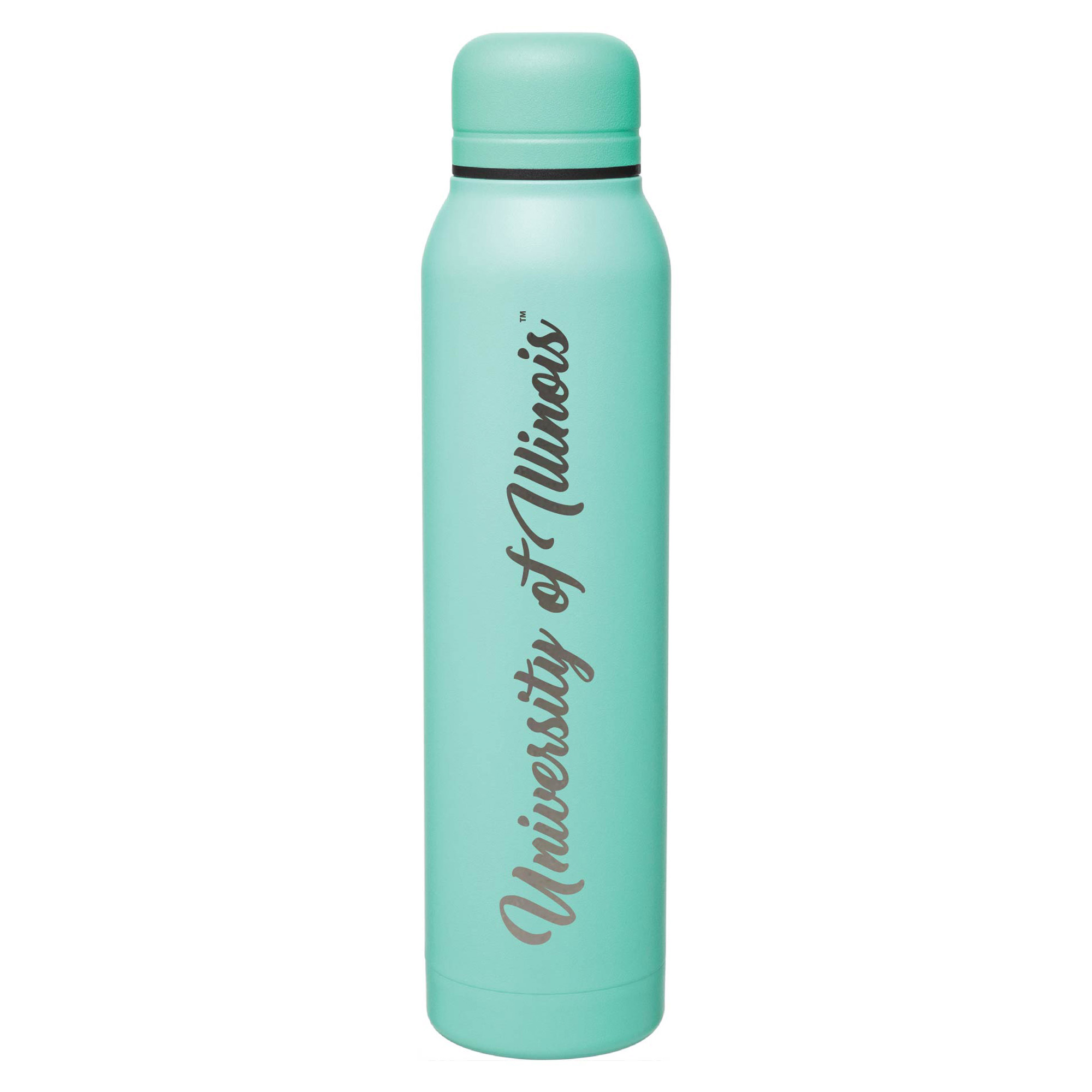 Teal Illinois Fighting Illini 17oz. Silo Stainless Steel Water Bottle