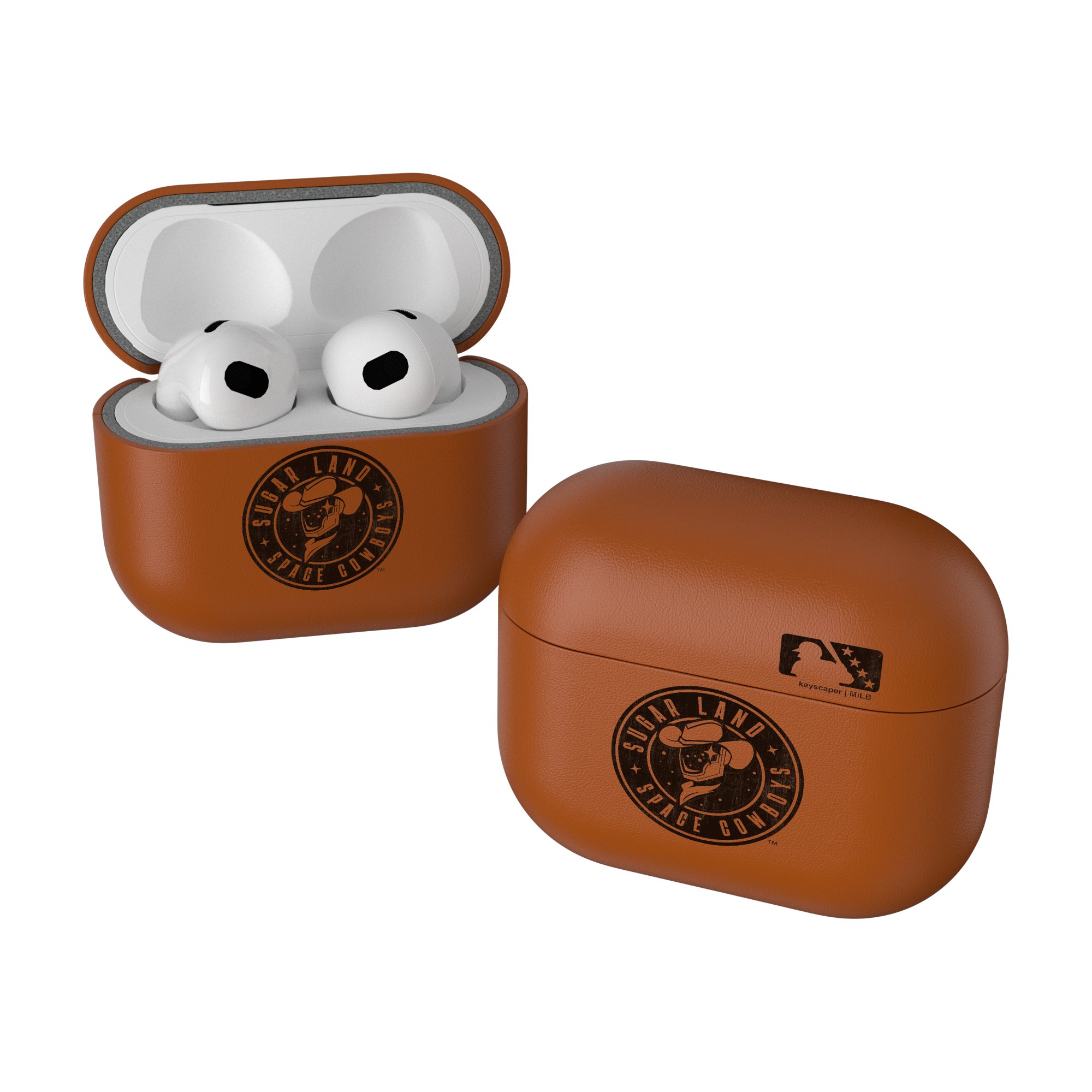 Keyscaper Sugar Land Space Cowboys Burn 3rd Gen AirPods Case Cover