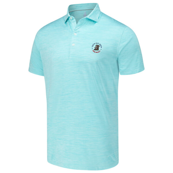 Men's 2025 U.S. Open johnnie-O Mint Huron Featherweight Polo - Image 6