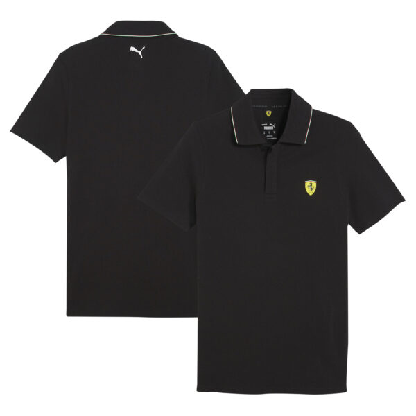Men's Puma Black Scuderia Ferrari 2024 Race Polo - Image 2