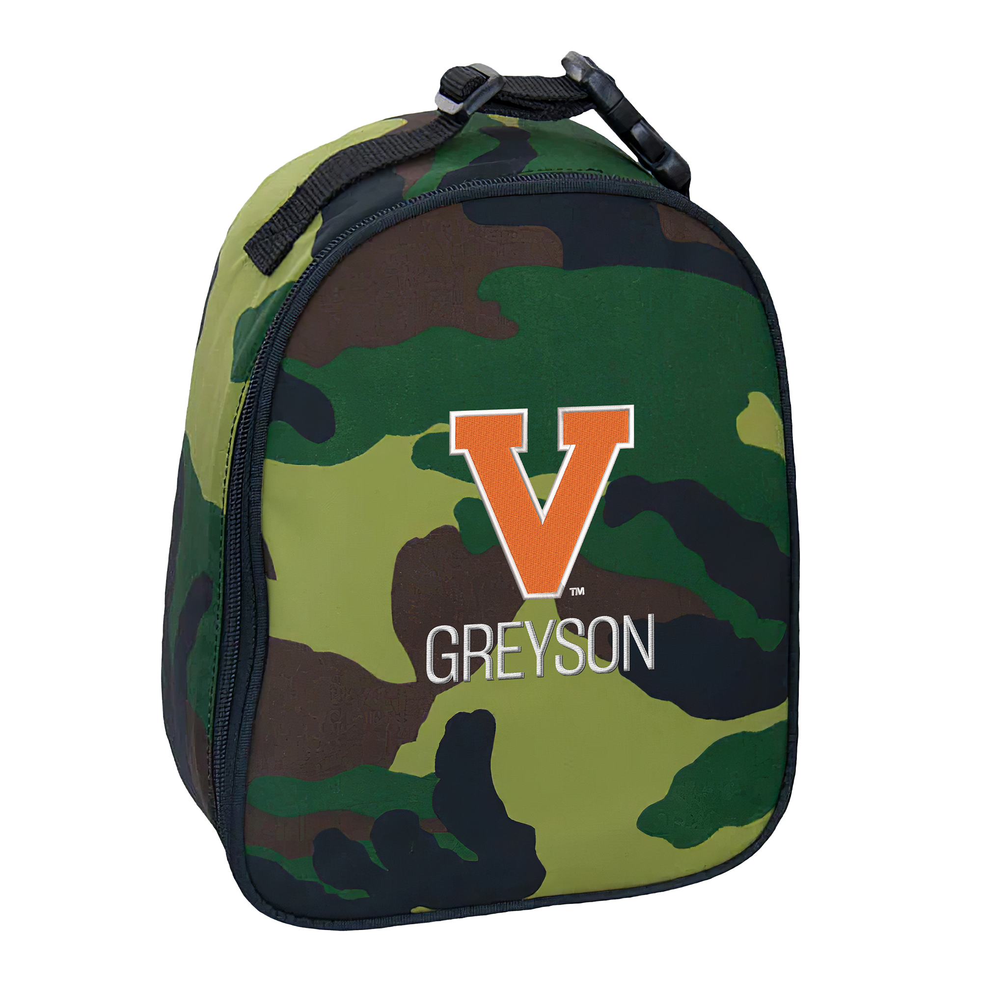 Youth Chad & Jake Virginia Cavaliers Personalized Institutional Insulated Lunch Bag