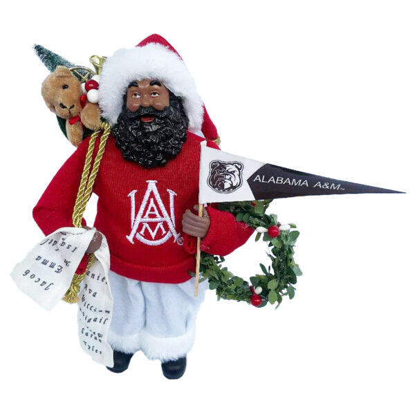 Alabama A&M Bulldogs 12" Proud Santa