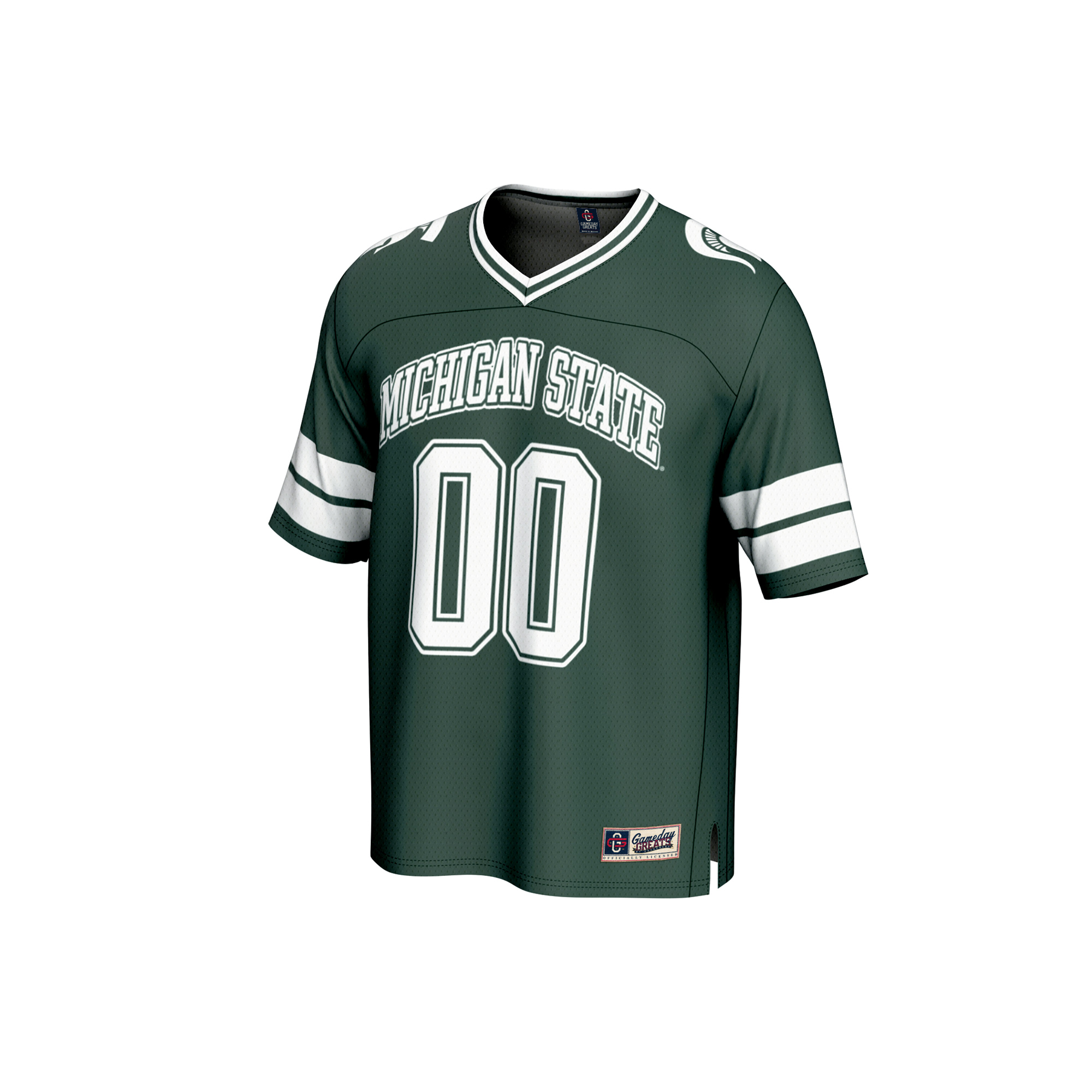 Unisex GameDay Greats Green Michigan State Spartans NIL Pick-A-Player Football Fashion Jersey - Image 3