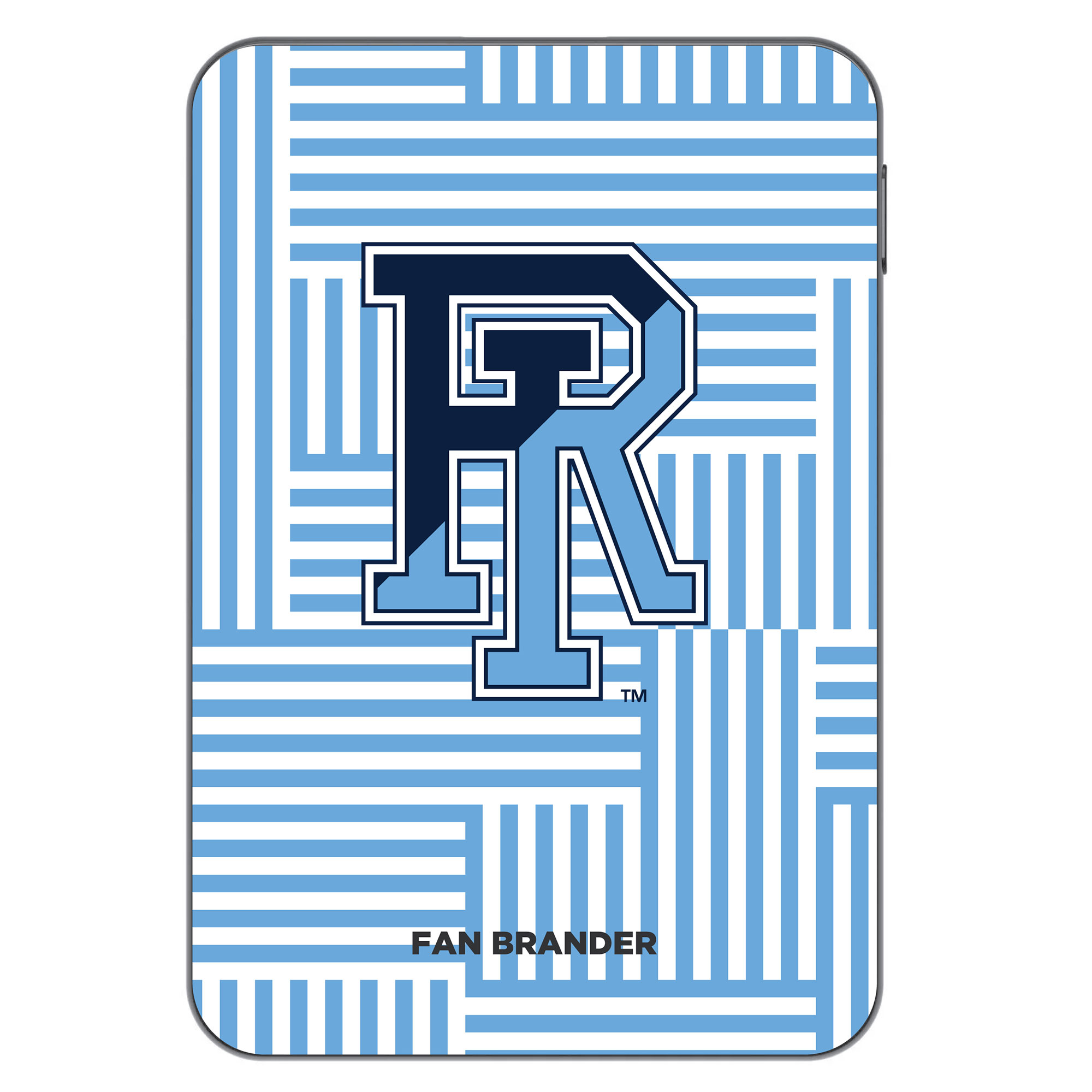 OtterBox Rhode Island Rams 5,000 mAh Geometric Lines Mobile Charging Kit