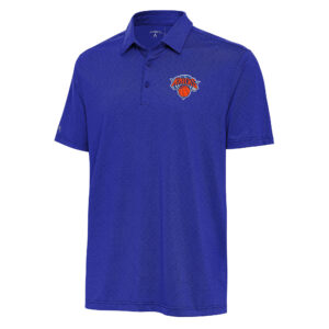 Men's Antigua Royal New York Knicks Whirl Polo