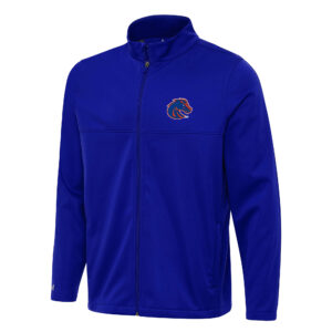 Men's Antigua Royal Boise State Broncos Links 2 Full-Zip Golf Jacket