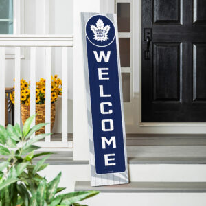 Toronto Maple Leafs 47" Color Waves Porch Leaner Welcome Wall Sign