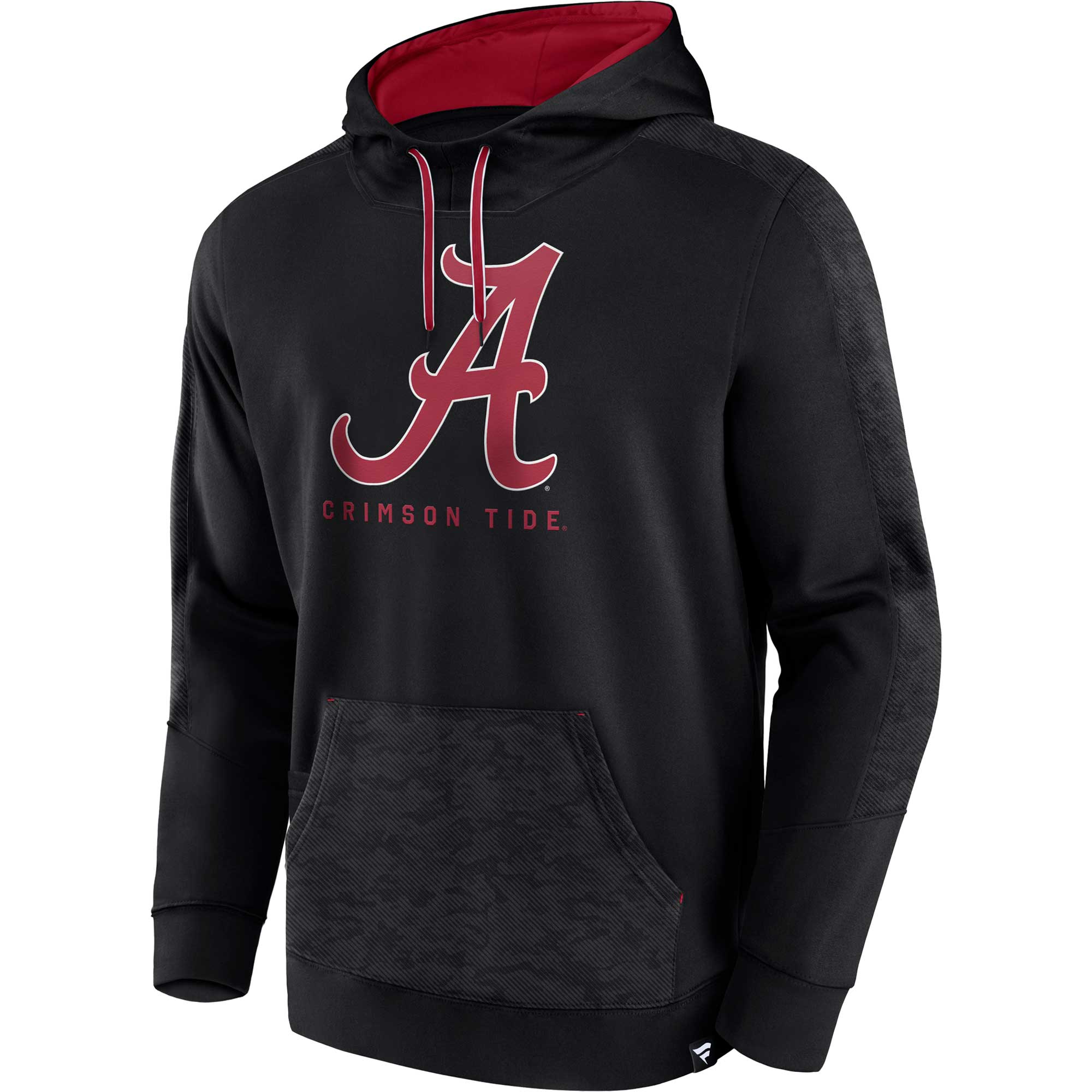 Men's Fanatics Black Alabama Crimson Tide Defender Pullover Hoodie - Image 3