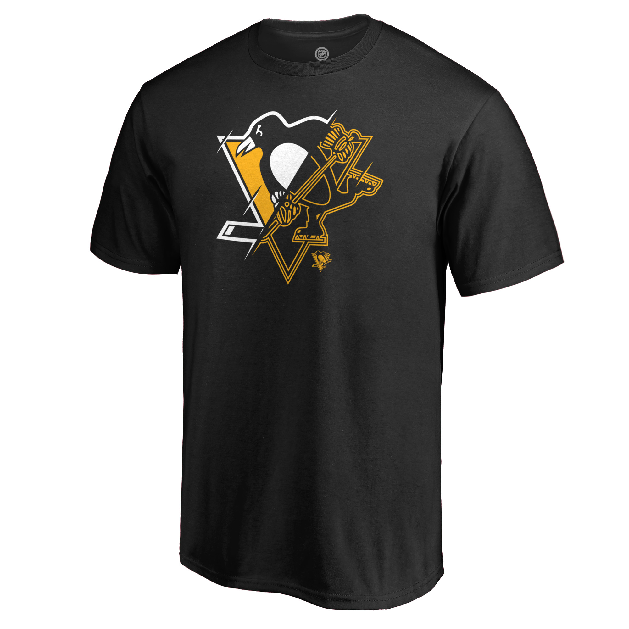 Men's Black Pittsburgh Penguins X-Ray T-Shirt - Image 6