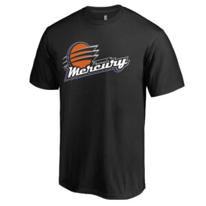 Men's Black Phoenix Mercury Primary Logo T-Shirt