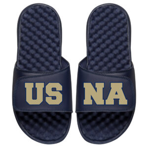 Men's ISlide Navy Navy Midshipmen USNA Slide Sandals