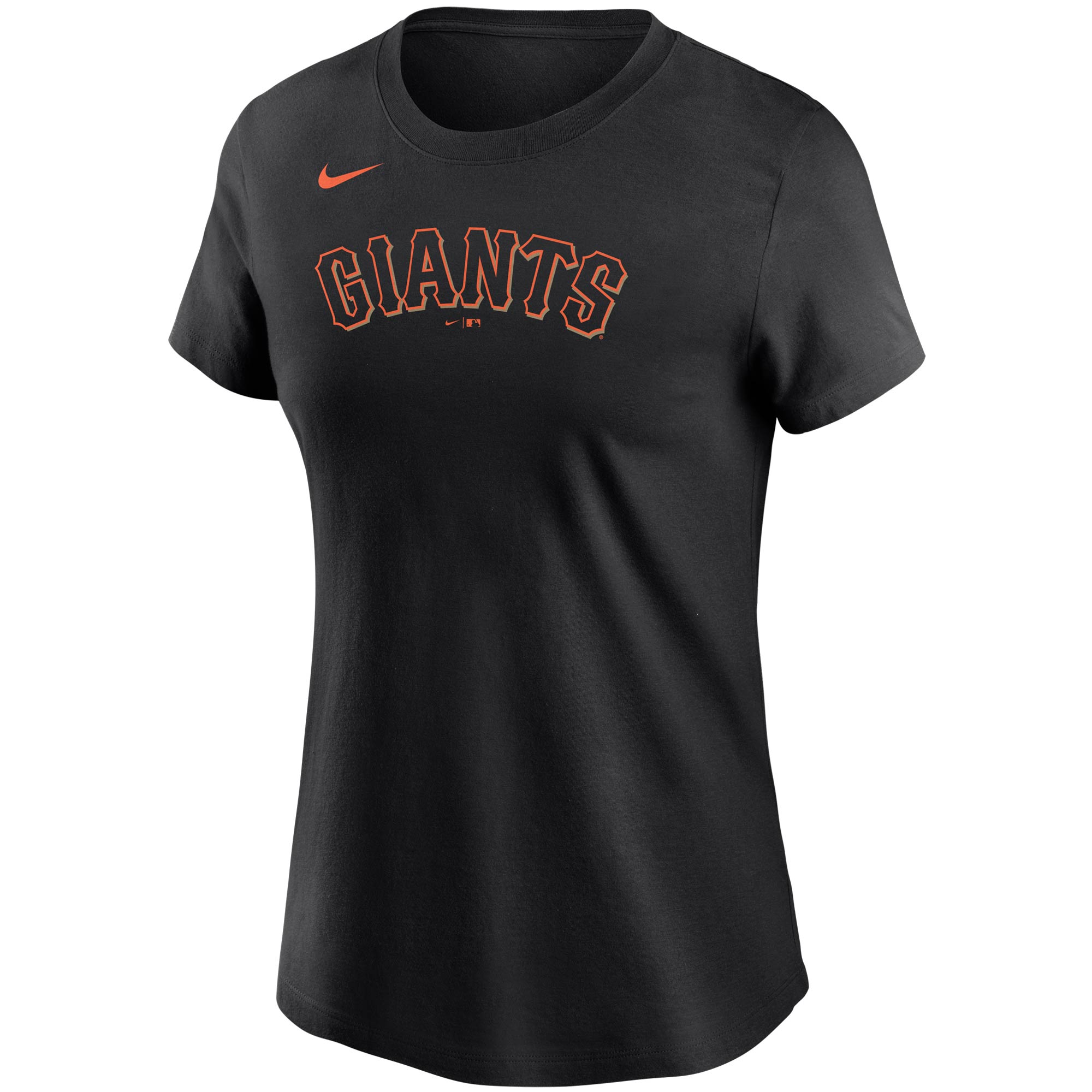 Women's Nike Black San Francisco Giants Wordmark T-Shirt - Image 3