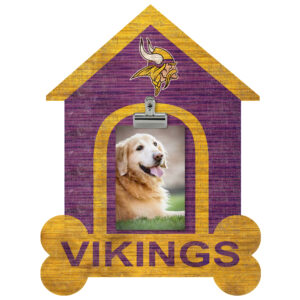 Minnesota Vikings Dog Bone House Clip Frame