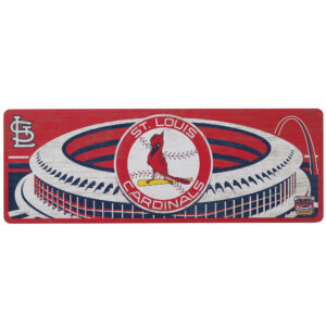 St. Louis Cardinals 10'' x 28'' Team Traditions Wood Sign