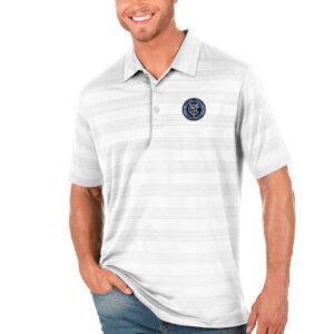 Men's Antigua White New York City FC Compass Polo