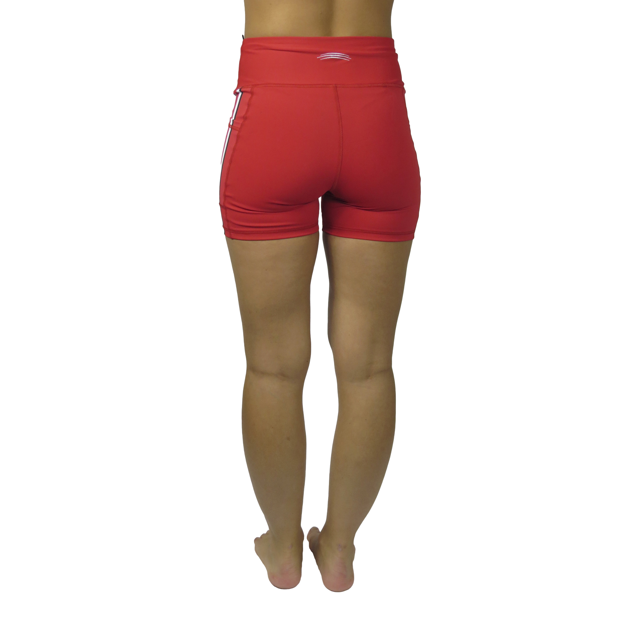 Women's Scarlet Ohio State Buckeyes Victory Pocket Shorts - Image 10