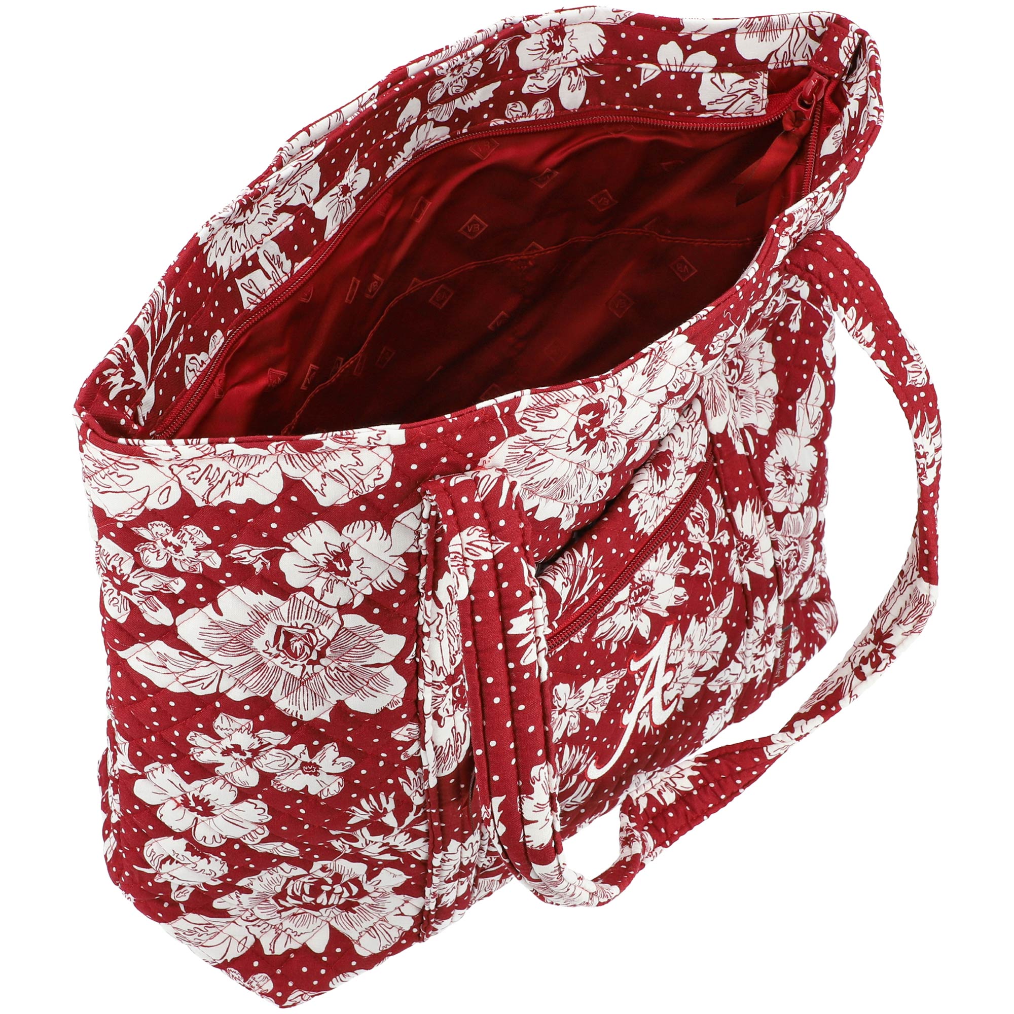 Vera Bradley Alabama Crimson Tide Rain Garden Vera Tote Bag - Image 8