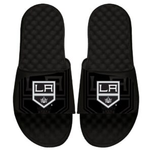 Men's ISlide Black Los Angeles Kings OT Slide Sandals