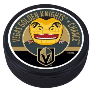 Vegas Golden Knights Mascot Hockey Puck