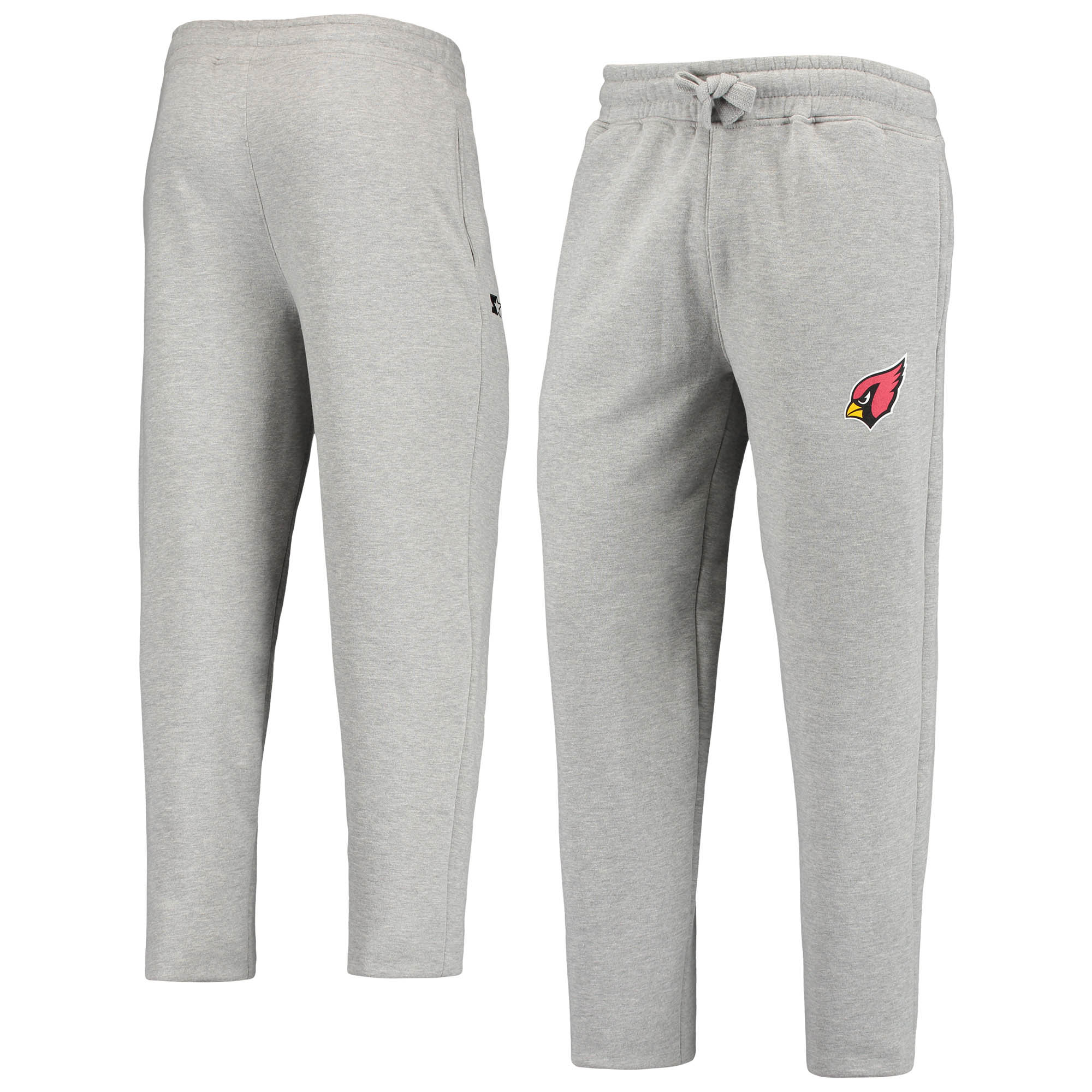 Men's Gray Arizona Cardinals Starter Option Run Sweatpants - Image 2