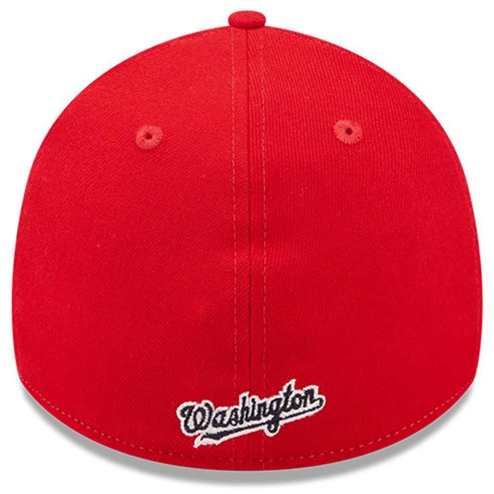 Men's New Era Red Washington Nationals 2022 4th of July 39THIRTY Flex Hat - Image 10