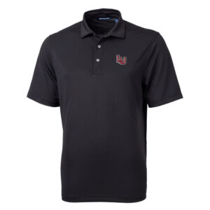 Men's Cutter & Buck Black Lamar Cardinals Big & Tall Virtue Eco Pique Recycled Polo