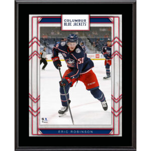 Eric Robinson Columbus Blue Jackets 10.5" x 13" Sublimated Player Plaque