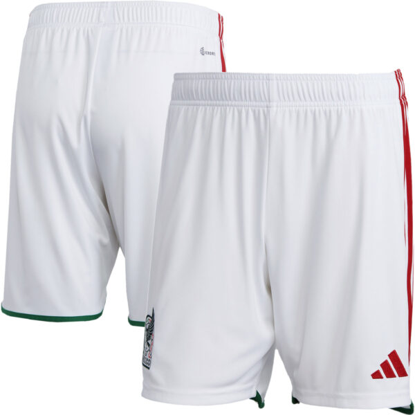Men's adidas White Mexico National Team AEROREADY Replica Shorts