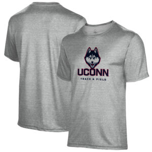 Men's Gray UConn Huskies Track & Field Name Drop T-Shirt