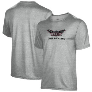 Men's Gray Northwestern Ohio Racers Cheerleading Name Drop T-Shirt
