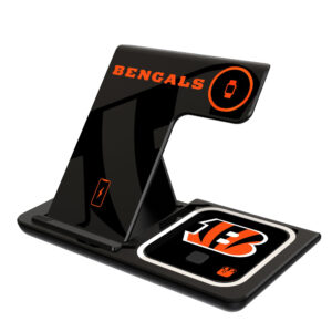 Keyscaper Cincinnati Bengals 3-In-1 Wireless Charger