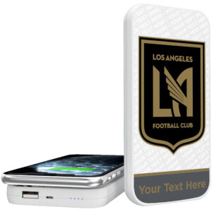 LAFC Personalized 5000mAh Solid Endzone Design Wireless Powerbank