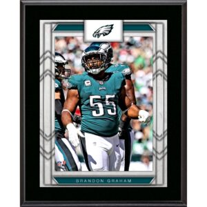 Brandon Graham Philadelphia Eagles Framed 10.5" x 13" Sublimated Player Plaque